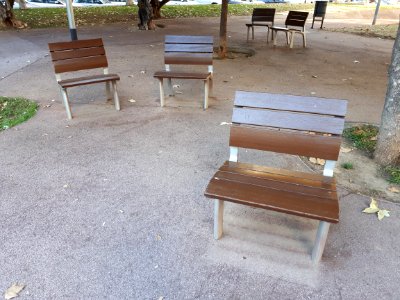 Barcelona single seat benches 2017 D
