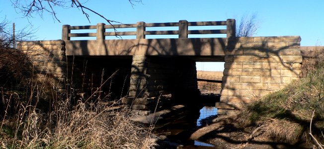 Barton County bridge 218 from SE 2