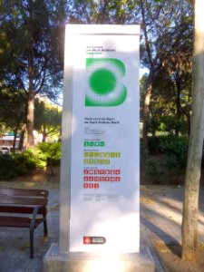 Barcelona - Punto Verde del barrio de Sant Andreu Nord 1