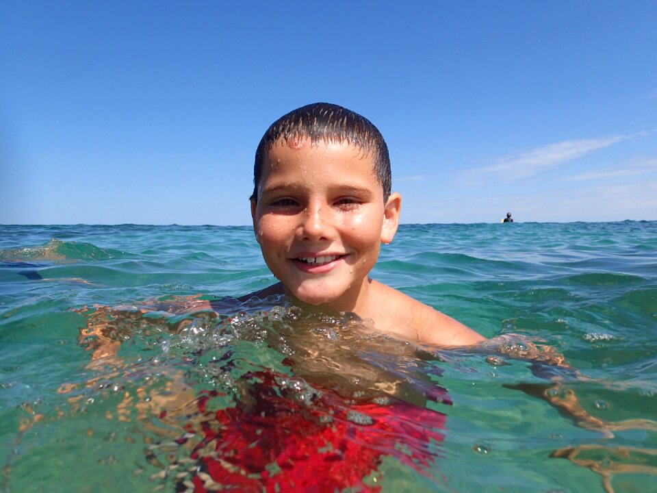 Water ocean water summer