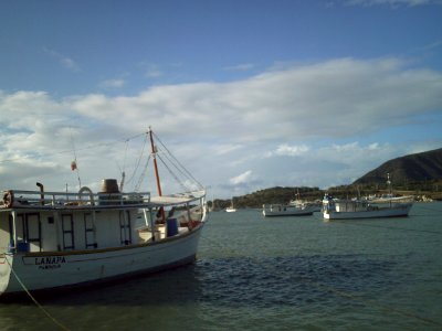 Barcos en la Bahia de Juan Griego 3