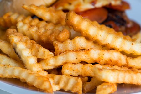Fry food meal