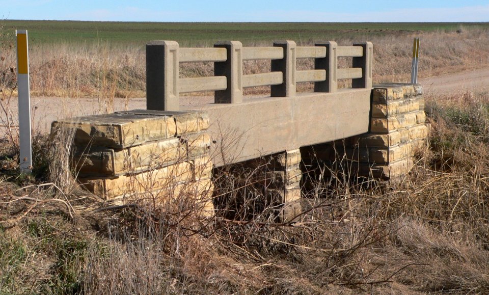Barton County bridge 222, S side 1