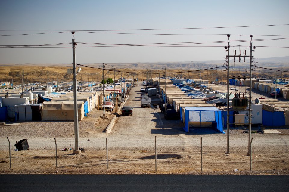 Bardarash IDP Camp for Iraqi Arabs from Mosul area 11