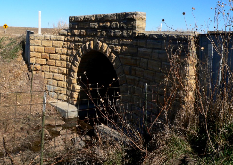 Barton Co Beaver Creek NE 50 Ave bridge from SW 1