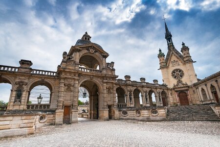 France castle chateau chantilly