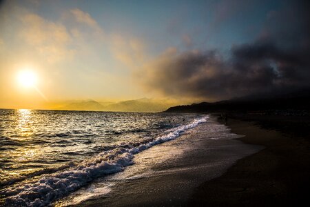 Ocean foam nature