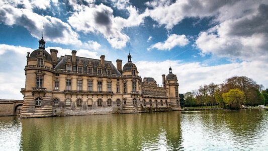 France castle chateau chantilly