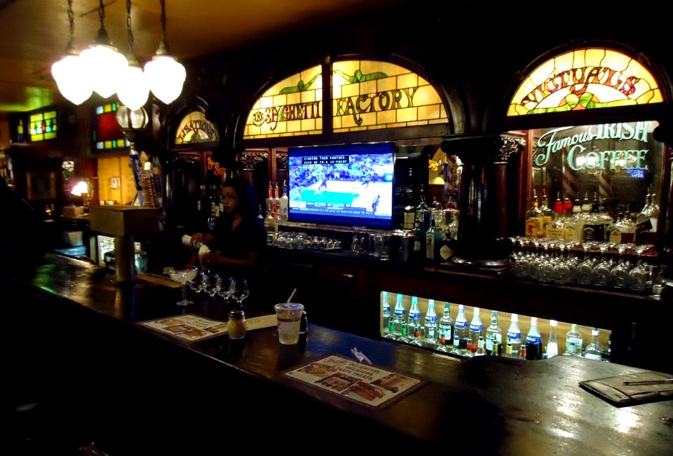 Bar at the Phoenix AZ restaurant The Spaghetti Factory
