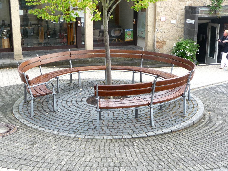Bank in Maria Laach