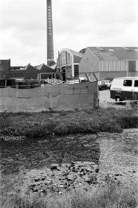 Bandenfabriek Vredestein in Loosduinen met sluiting bedreigd, exterieur, Bestanddeelnr 928-7014
