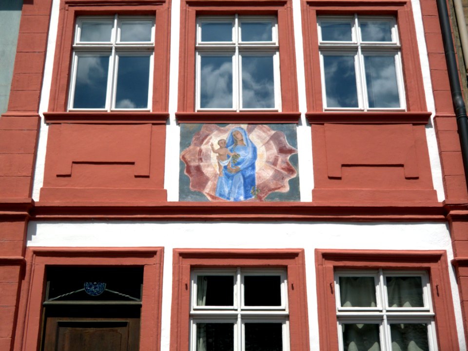 Bamberg, Bamberg – Maria-Hausgemälde (Totale)