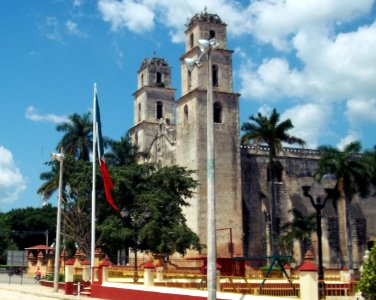 Bandera de México en Espita
