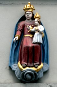 Bamberg, Unterer Kaulberg 34 – Maria (Detail)