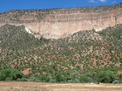 Bandelier Tuff San Diego Canyon photo