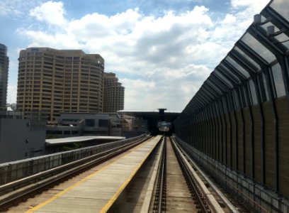 Bandar Utama MRT Station View from tracks 1