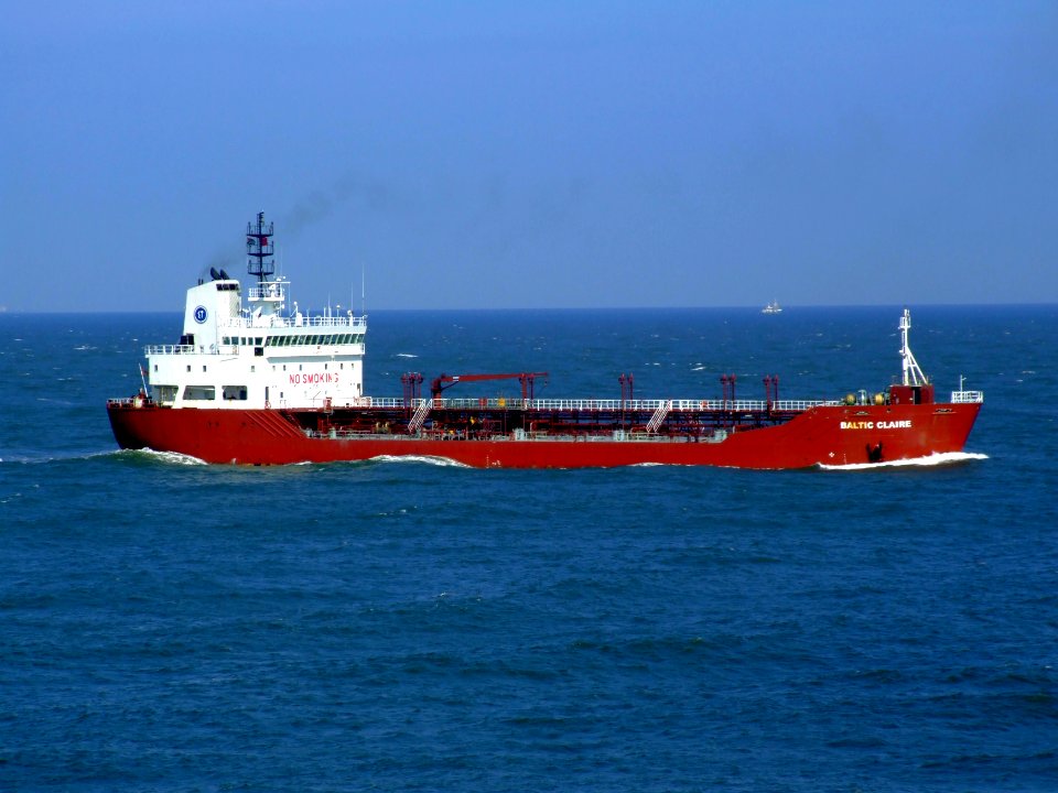 Baltic Claire p2 approaching Port of Rotterdam, Holland 19-Apr-2007