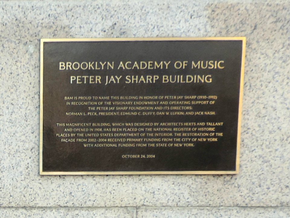 BAM Sharp bldg NRHP plaque jeh
