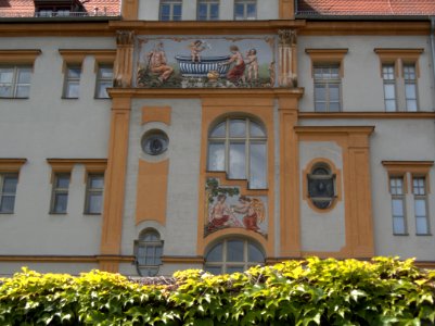 Bamberg, Am Leinritt – Hausgemälde (Totale)