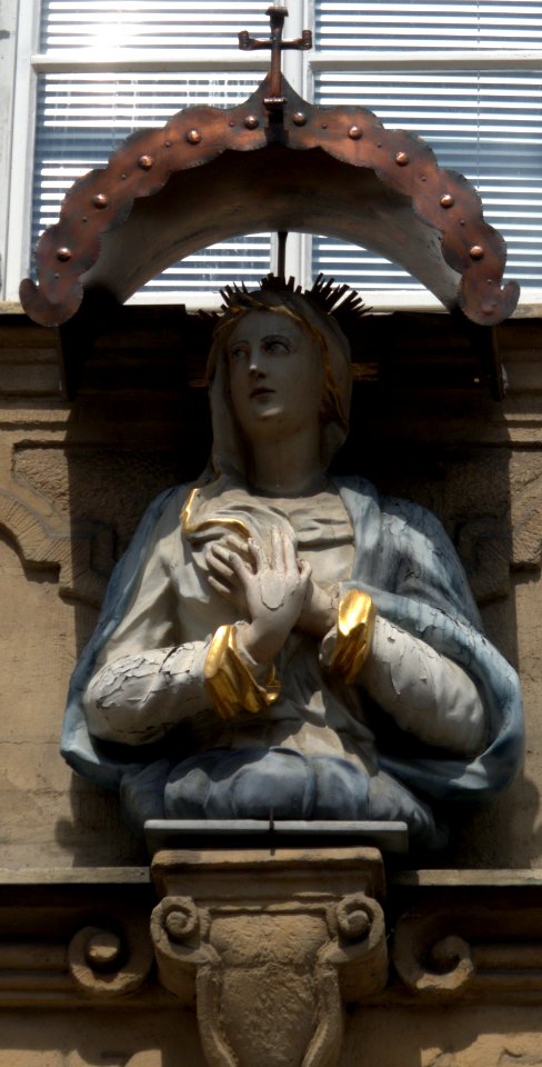 Bamberg, Kasernstraße 11 – Maria (Detail)
