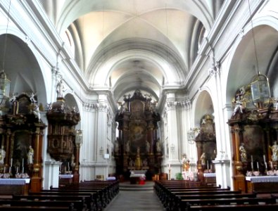 Bamberg Karmelitenkloster Blick zum Hochaltar