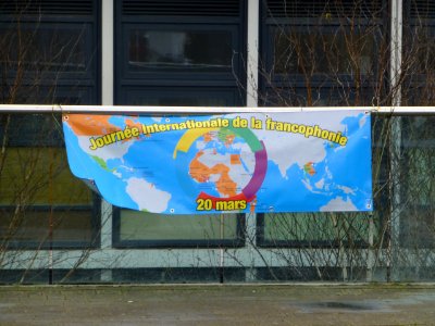 Banderole 20 mars Plymouth