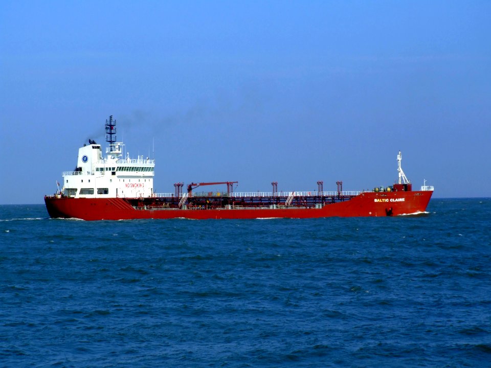 Baltic Claire p3 approaching Port of Rotterdam, Holland 19-Apr-2007