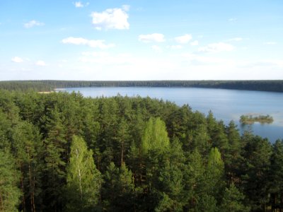 Baltieji Lakajai from Mindunai Observation Tower, 2016 03