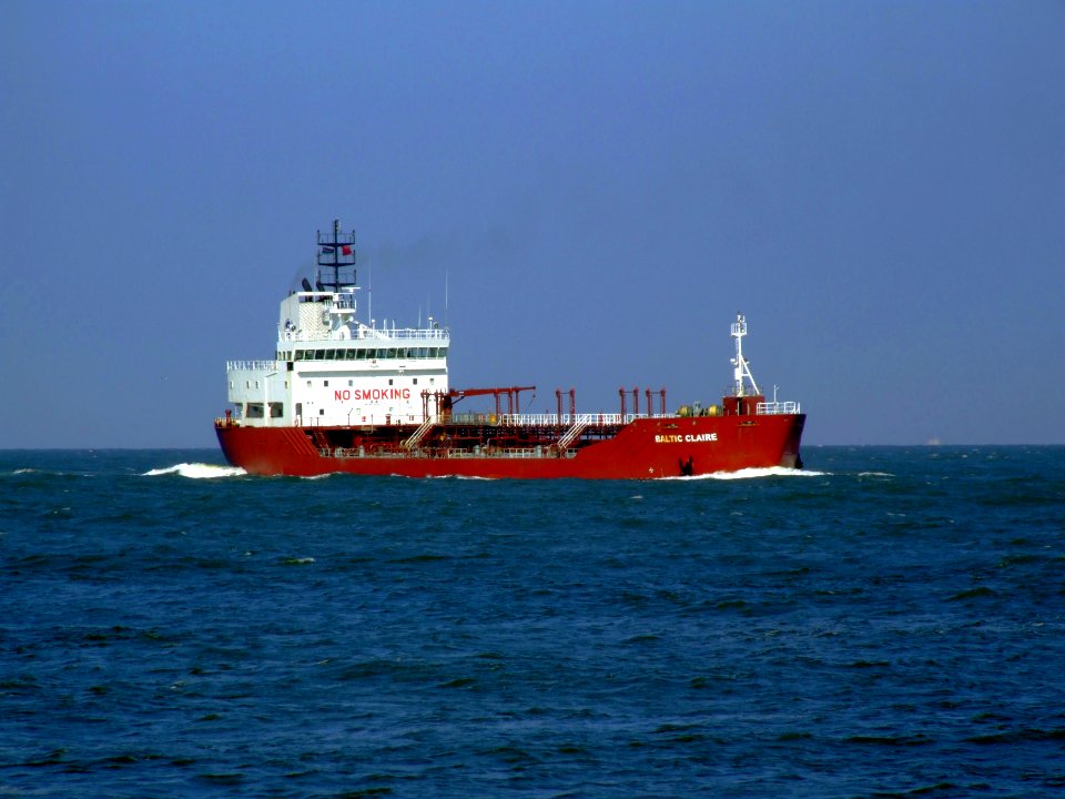 Baltic Claire IMO 9014511 approaching Port of Rotterdam, Holland 19-Apr-2007
