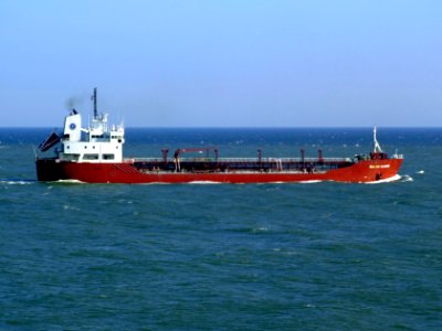 Baltic Claire p4 approaching Port of Rotterdam, Holland 19-Apr-2007