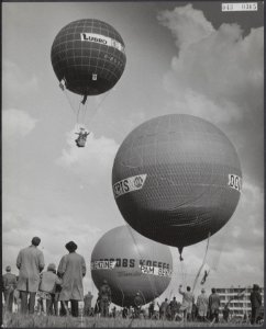 BALLONVAARTEN, wedstrijden, Utrecht, Bestanddeelnr 043-0305