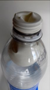 Balloon in bottle