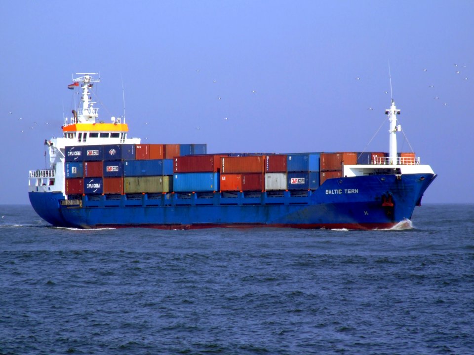 Baltic Tern - IMO 8714114 arriving at Port of Rotterdam 29-Apr-2007