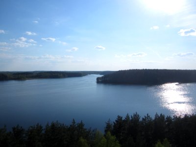 Baltieji Lakajai from Mindūnai Observation Tower, 2016 01