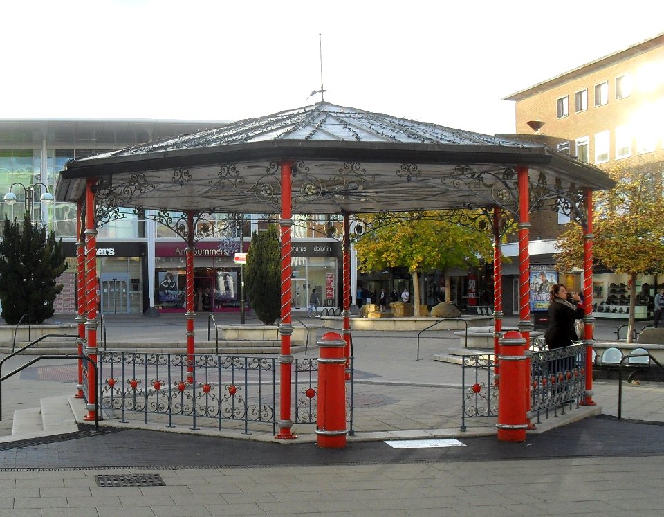 Bandstand in Queen's Square, Crawley