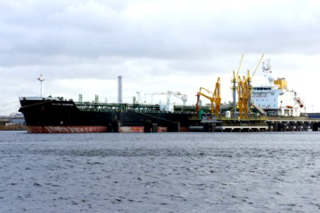 Baltic Shampion, IMO 9260029 in de Afrikahaven, Port of Amsterdam