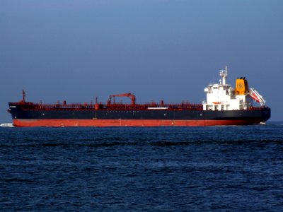 Baltic Merchant p6 leaving Port of Rotterdam, Holland