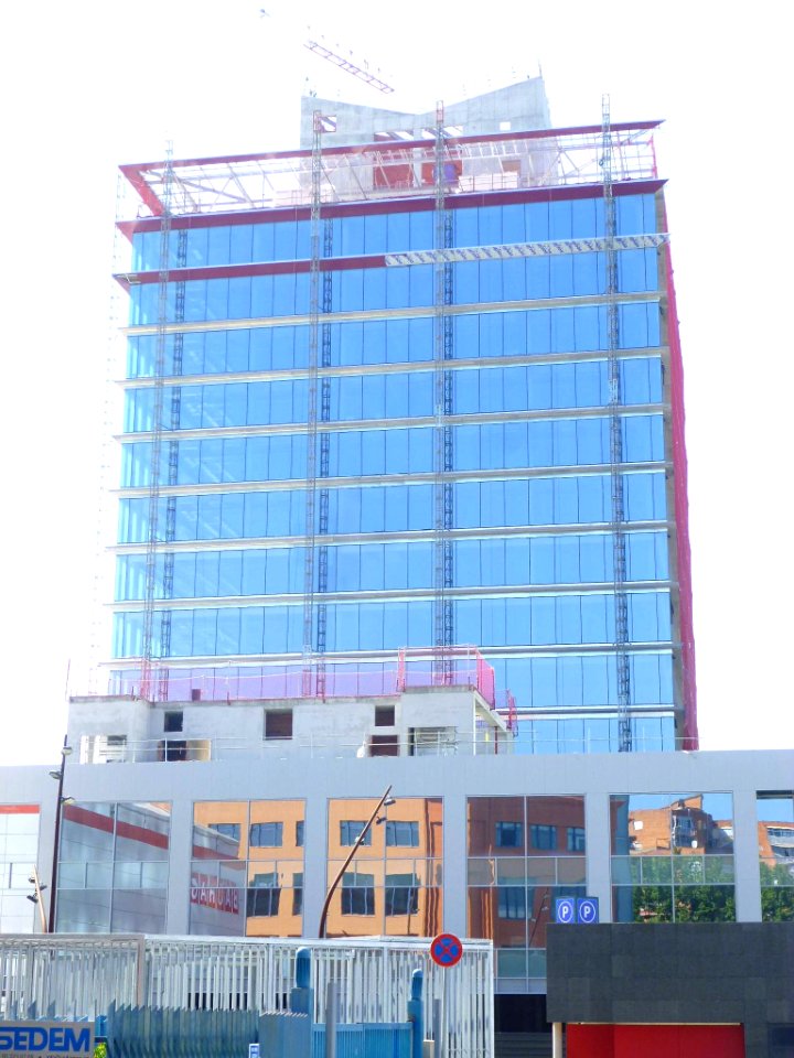 Barcelona - Complejo Porta Firal, Torre 4 (en construcción en 2016) 2