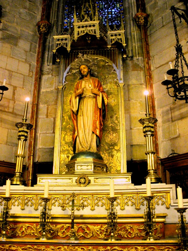 Barcelona - Catedral 018 - Capilla del Sagrado Corazón de Jesús