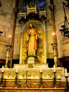 Barcelona - Catedral 018 - Capilla del Sagrado Corazón de Jesús