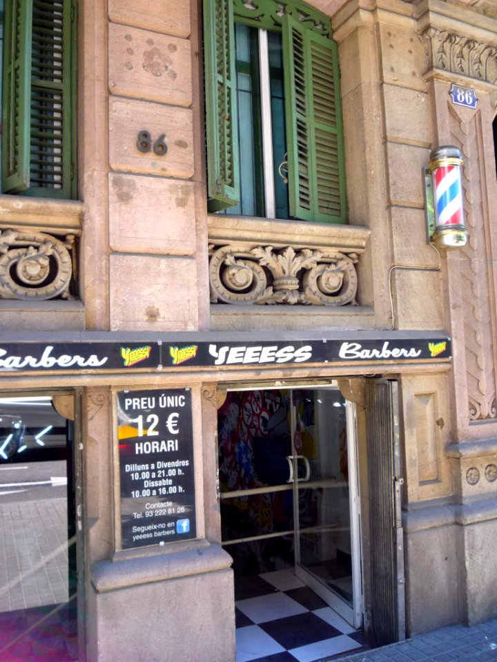 Barcelona - barbería