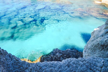 Clear turquoise nature