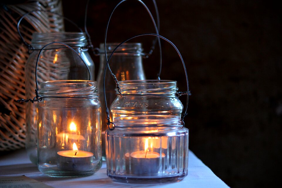 Love burning decoration