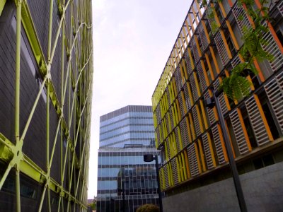 Barcelona - Cibernàrium-Edificio MediaTIC y Radio Nacional de España (RNE) 1