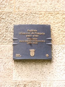 Barcelona - Iglesia de Nostra Senyora de Pompeia 2