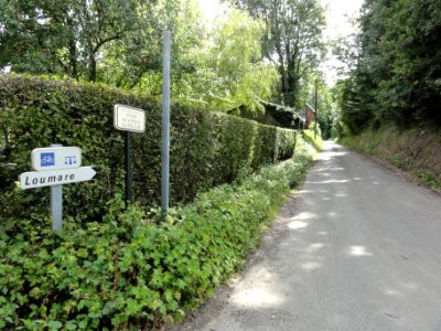 Baons-le-Comte (Seine-Mar.) Route de la Plaine du Moulin