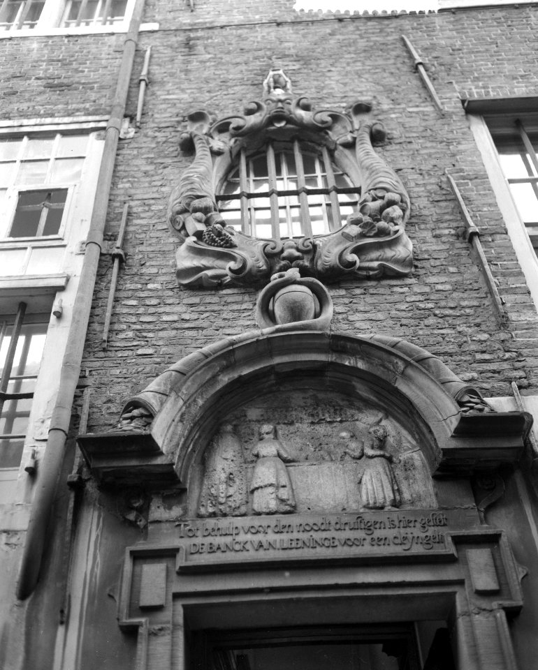 Bank van Lening te Amsterdam, gevelsteen, Bestanddeelnr 911-3388