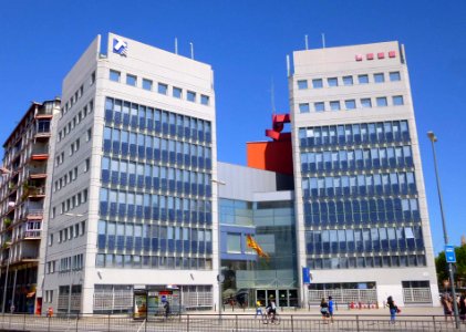 Barcelona - Cuartel de la Policía Nacional y de los Mossos d'Esquadra (Plaza de España) 1