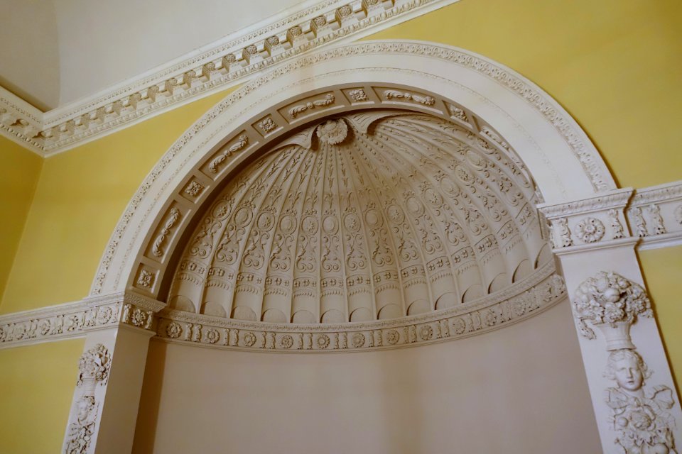 Banqueting House interior, Studley Royal Park - North Yorkshire, England - DSC00726