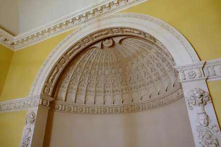 Banqueting House interior, Studley Royal Park - North Yorkshire, England - DSC00726